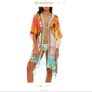 Sunflower Swimsuit Cover Up Tunic